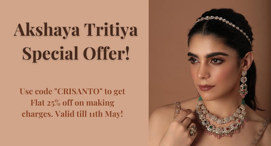 Celebrate Akshaya Tritiya in Style with Crisanto Jewels