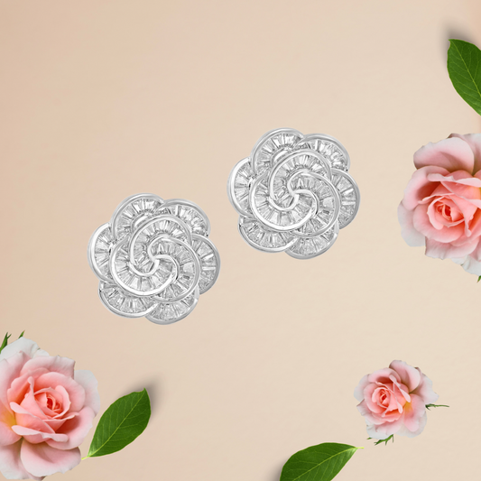Floral Stud Earring
