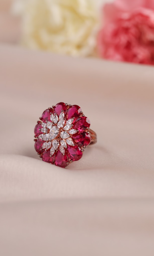 Statement Ruby Ring