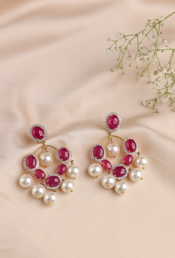Ruby Chandeliers