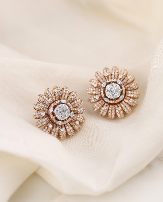 Floral Luxury Studs