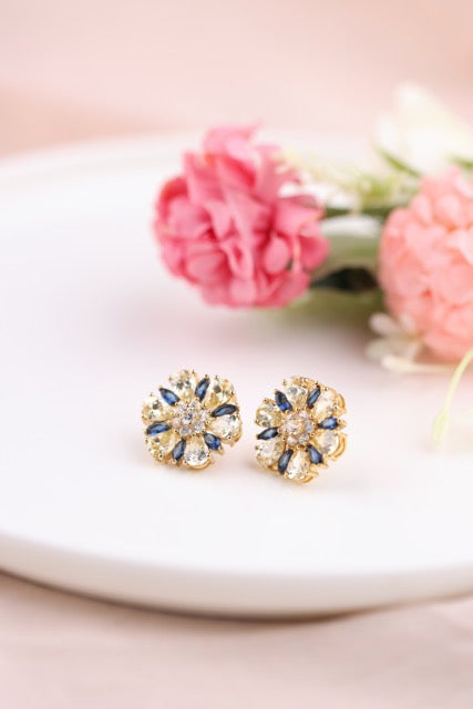 Flower Stud Earrings