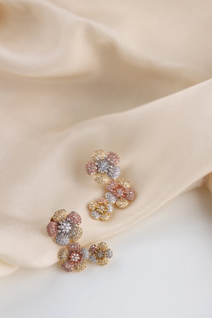 Floral Statement Earrings