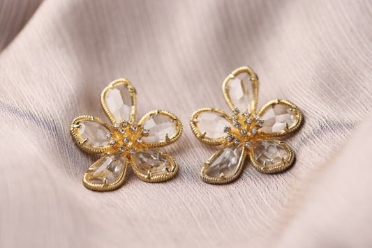 Dazzling Flower Earrings