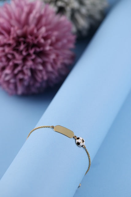 Soccer Let Bracelet