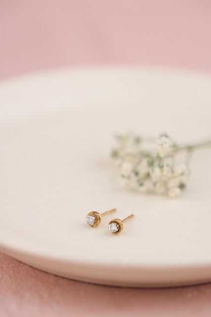 Classic Diamond Earrings