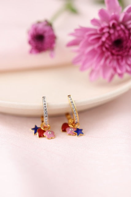 Charmed Hoops Earrings