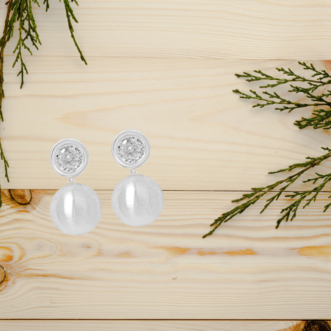 Sphere Drop Earrings