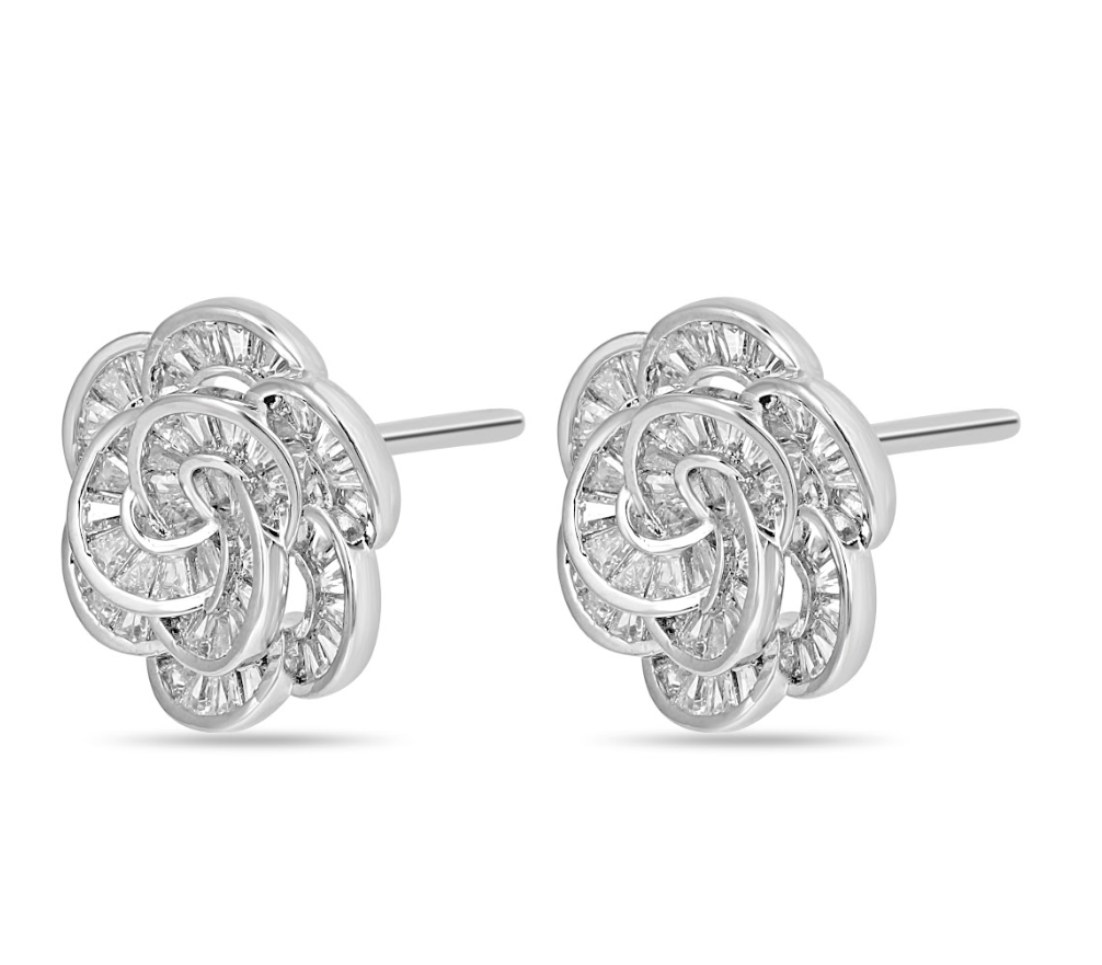 Floral Stud Earring