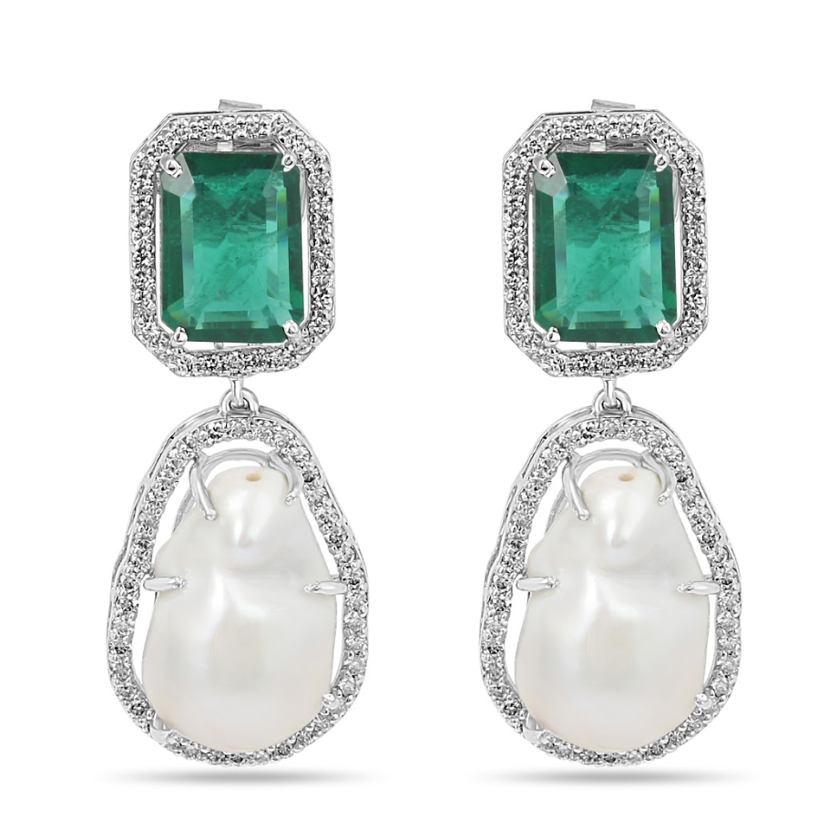 Statement Emerald Drops