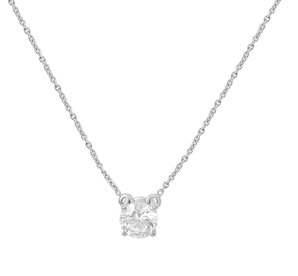 Classic Solitaire Necklace