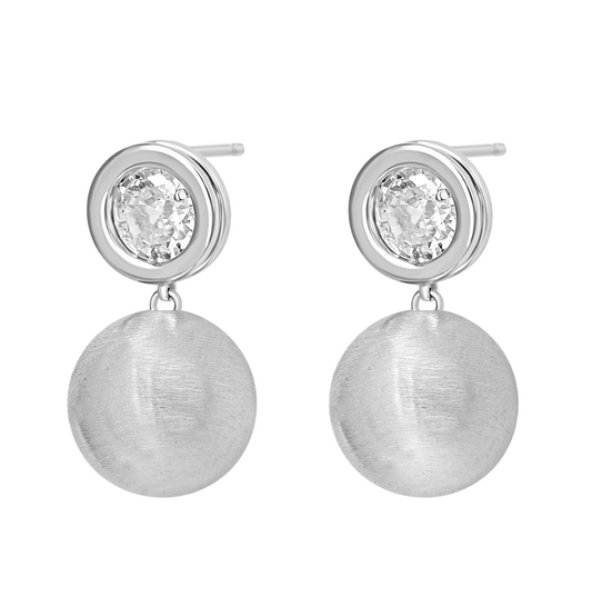 Sphere Drop Earrings