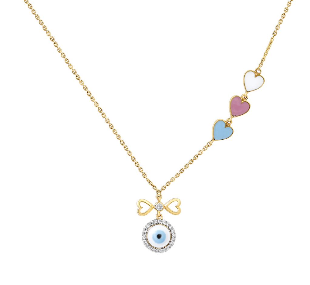 Evil Eye Pendant with Chain