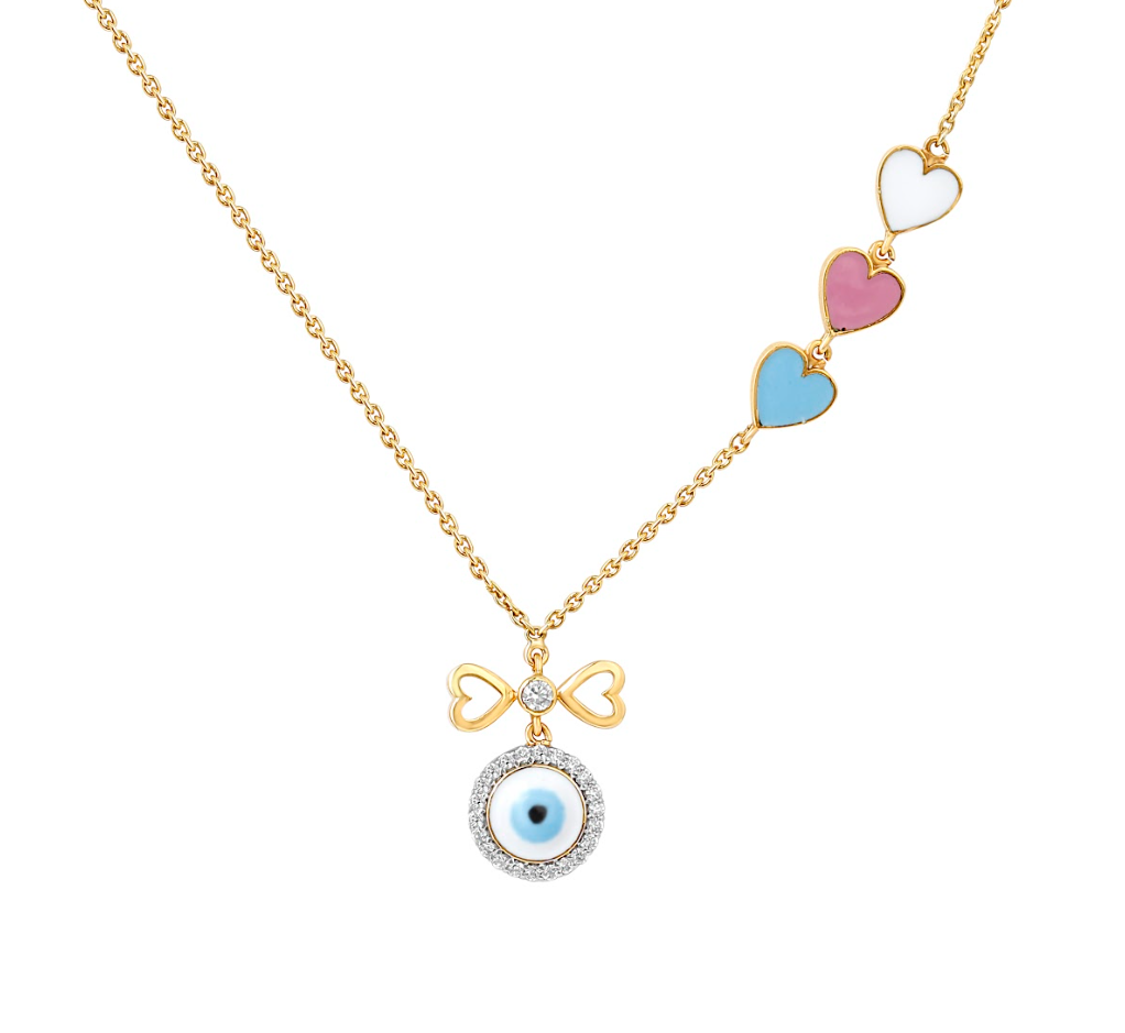 Evil Eye Pendant with Chain