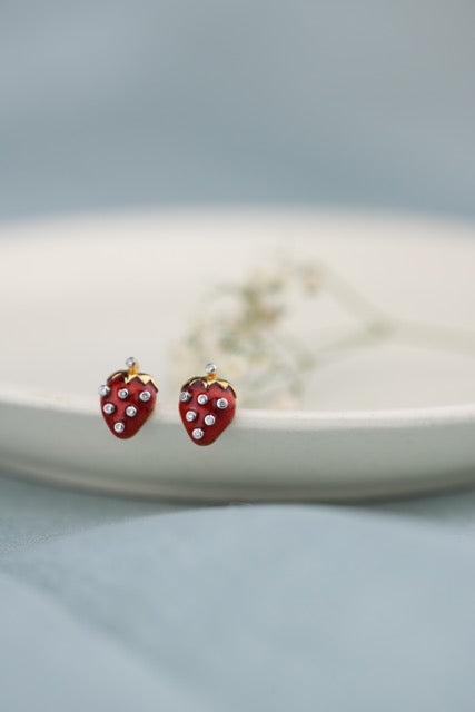 Very Strawberry Earrings